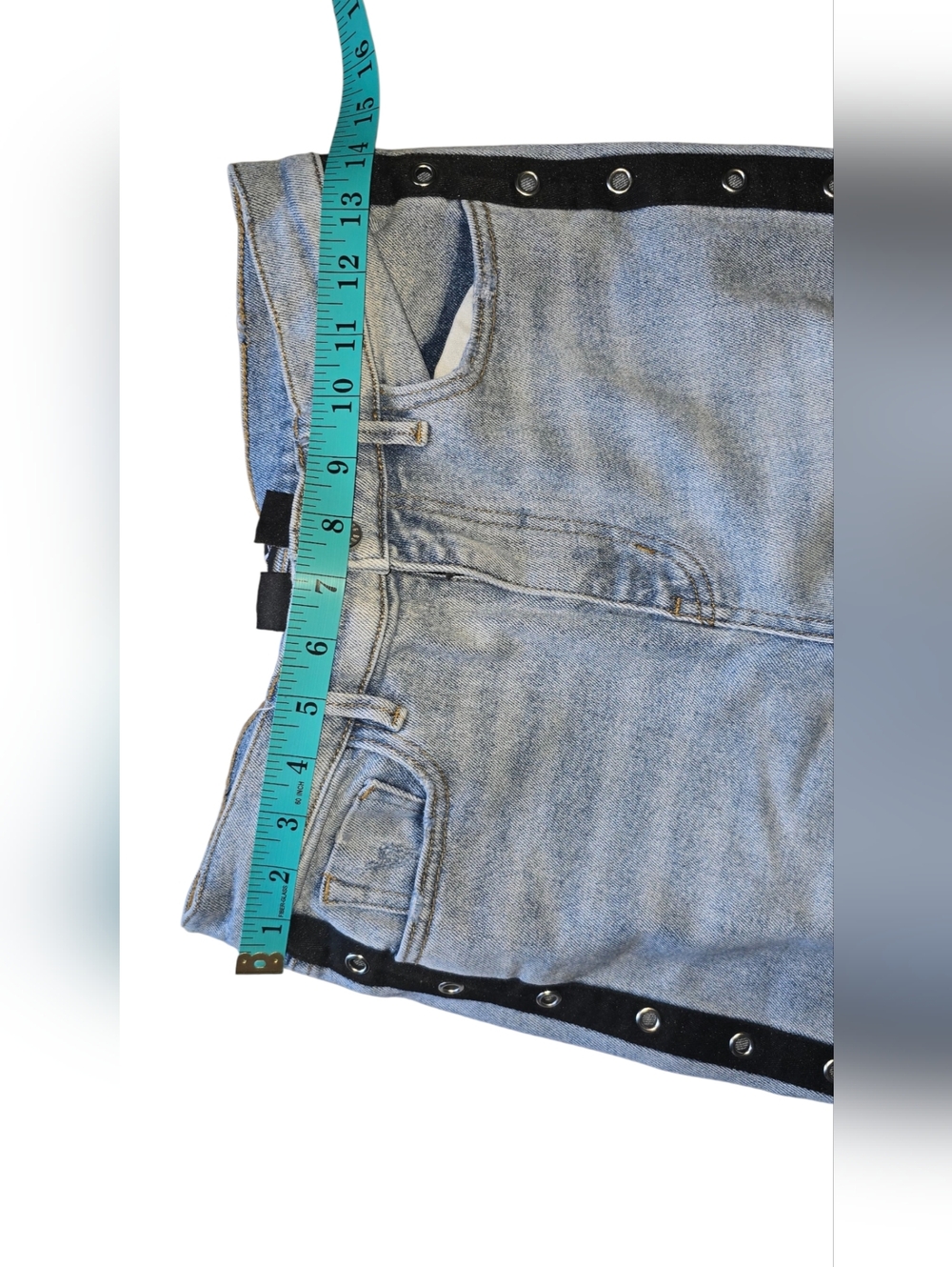 BDG Urban Outfitters Twig High-Rise Cropped Skinny Jeans – Size 27 - Picture 7 of 8